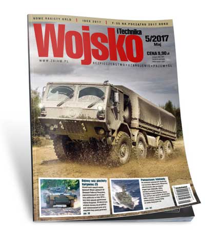 Czasopismo Wojsko i Technika 5/2017 okładka