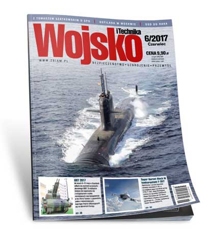 Czasopismo Wojsko i Technika 6/2017 okładka